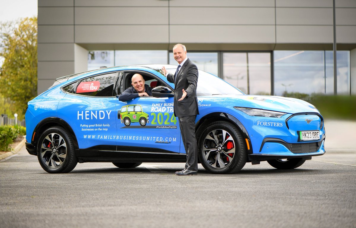 Today is Day 1 of our journey on the #FamilyBizRoadTrip 2024 begins as our fabulous @HendyGroup car hits the roads! Looking forward to meeting some great businesses along the way too! @1Source @CambridgeJuice @SaffronGrange buff.ly/3Uaogk2