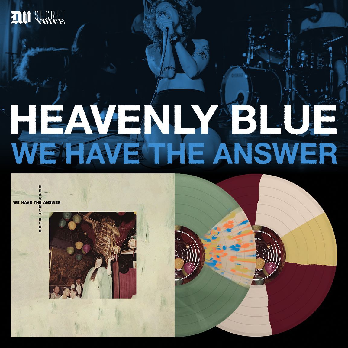 deathwisheurope's tweet photo. Heavenly Blue "We Have The Answer" out now on Secret Voice
Music & Merch → https://t.co/EpOOp0OEmd
#HeavenlyBlue #WeHaveTheAnswer #SecretVoice #DeathwishInc https://t.co/Um1ryh8XCe