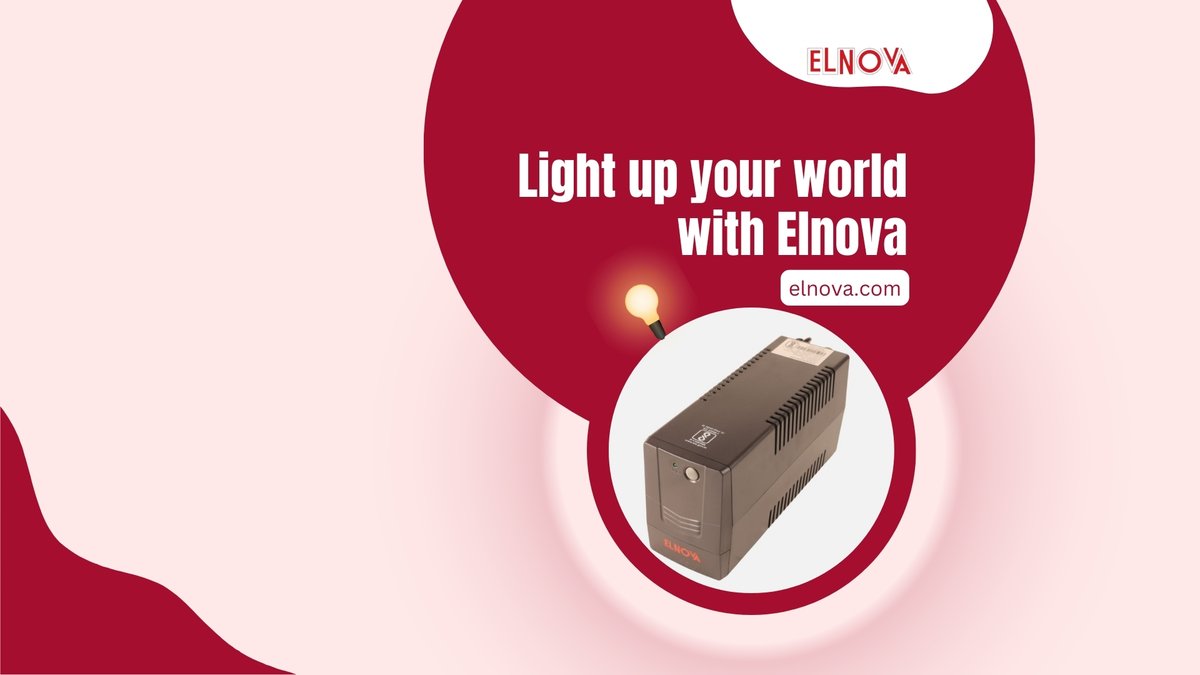 Our manufacturing goal is to create robust and stable products that stand by you in your darkest hour and light up your life. Elnova emphasizes dependable and sturdy power backup solutions. 💡

#humhaina #wegotyourback #keeptheenergy #trustus #UPS #Elnova #wearewithyou