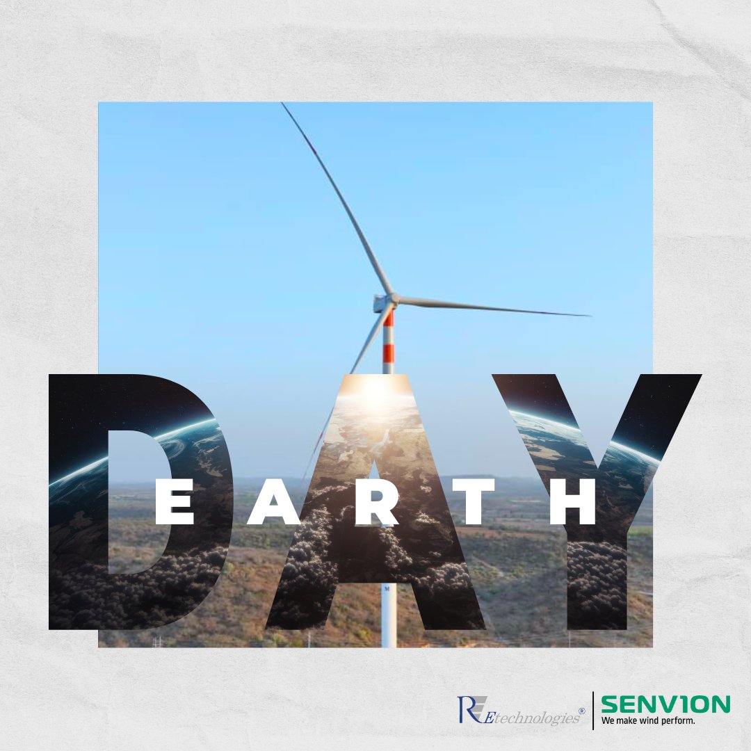 SenvionI's tweet photo. #EarthDay2024 raises awareness of environmental issues and encourages us to promote #Sustainability while celebrating our planet. To fight #climatechange and preserve the environment for future generations, let us support and invest in #renewableenergy sources like #windpower. https://t.co/n7IiFgVccc