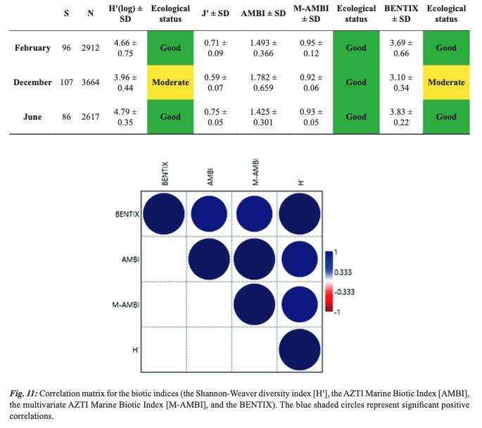 DILMI, S., BACHETARZI, R., & REBZANI-ZAHAF , C. (2024). Macrobenthic fauna and the ecological status of a shellfish farm in the Mediterranean Sea (Algeria). Mediterranean Marine Science, 25(1), 116–135. doi.org/10.12681/mms.3… #macrobenthic #fauna #bioticindex #Shellfishfarm