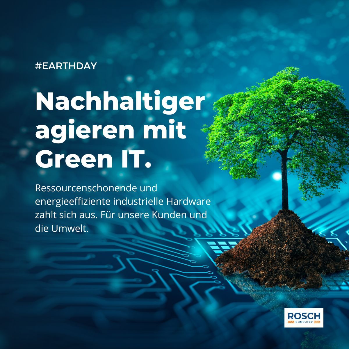 #EarthDay 2024🌍
Im Rahmen von #GreenIT kann der Einsatz langlebiger und ressourcenschonender industrieller Computer-Hardware dazu beitragen, einen nachhaltigen #Mehrwert für Mensch und Umwelt zu schaffen. Kontaktieren Sie uns 👉 buff.ly/40O2K6E

#computer #nachhaltigkeit