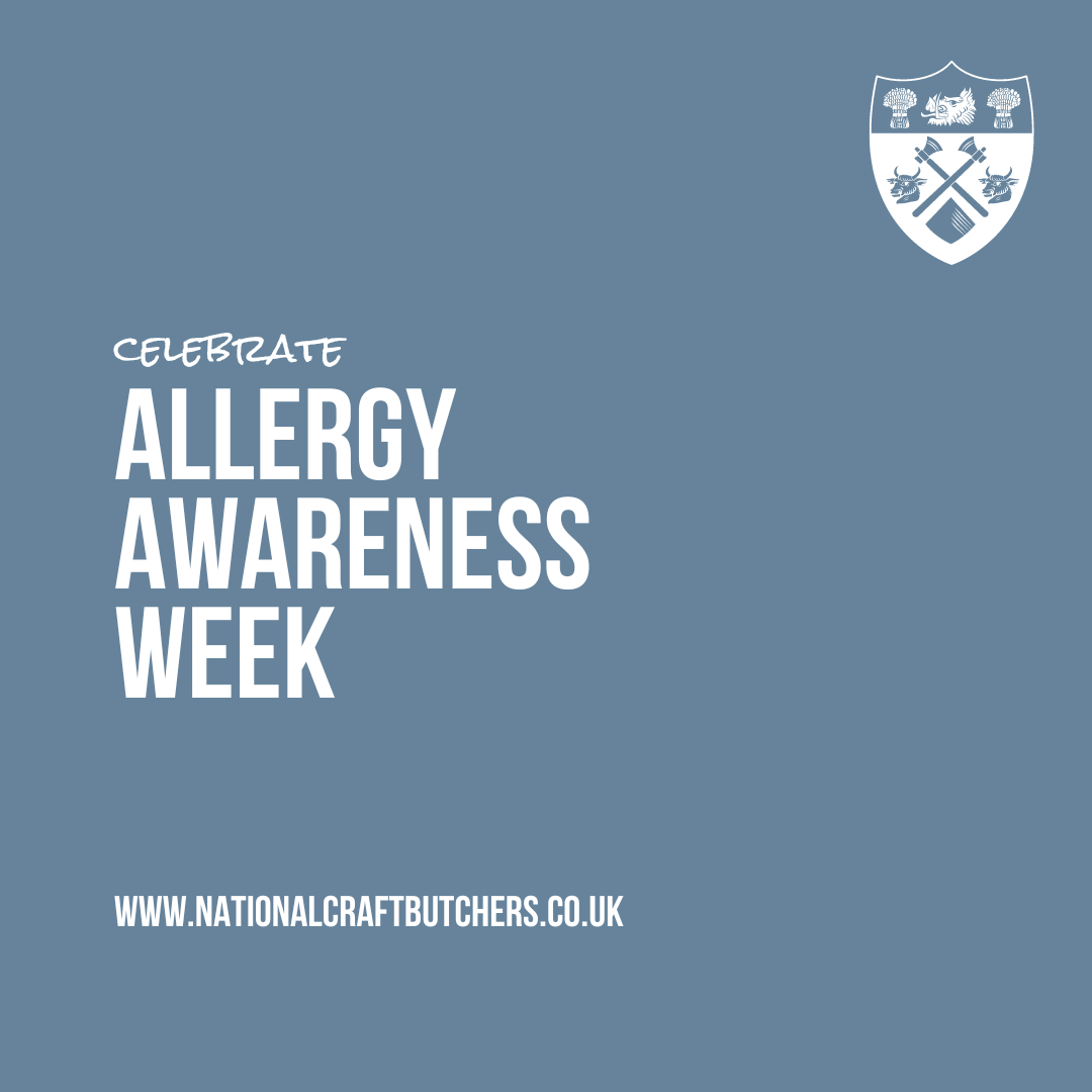 Monday 22nd April, marks the start of Allergy Awareness Week. Food Labelling requirements are complex.

☎ Got a food labelling question? Then give us a call and our experts will have the answer

#NationalCraftButchers #NCB #CraftButchers #butchers #AllergyAwareness @AllergyUK1