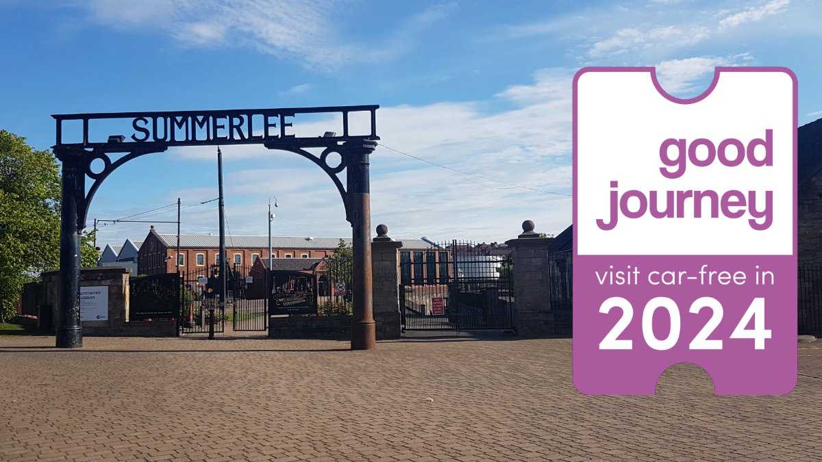 🌍 We're encouraging greener travel with @GoodJourneyUK by offering a 10% discount in our Wee Sweetie Shop when travelling to Summerlee Museum car-free. More info, including recommended routes and how to claim your discount: ow.ly/yMNh50QnIkh #EarthDay #SummerleeMuseum