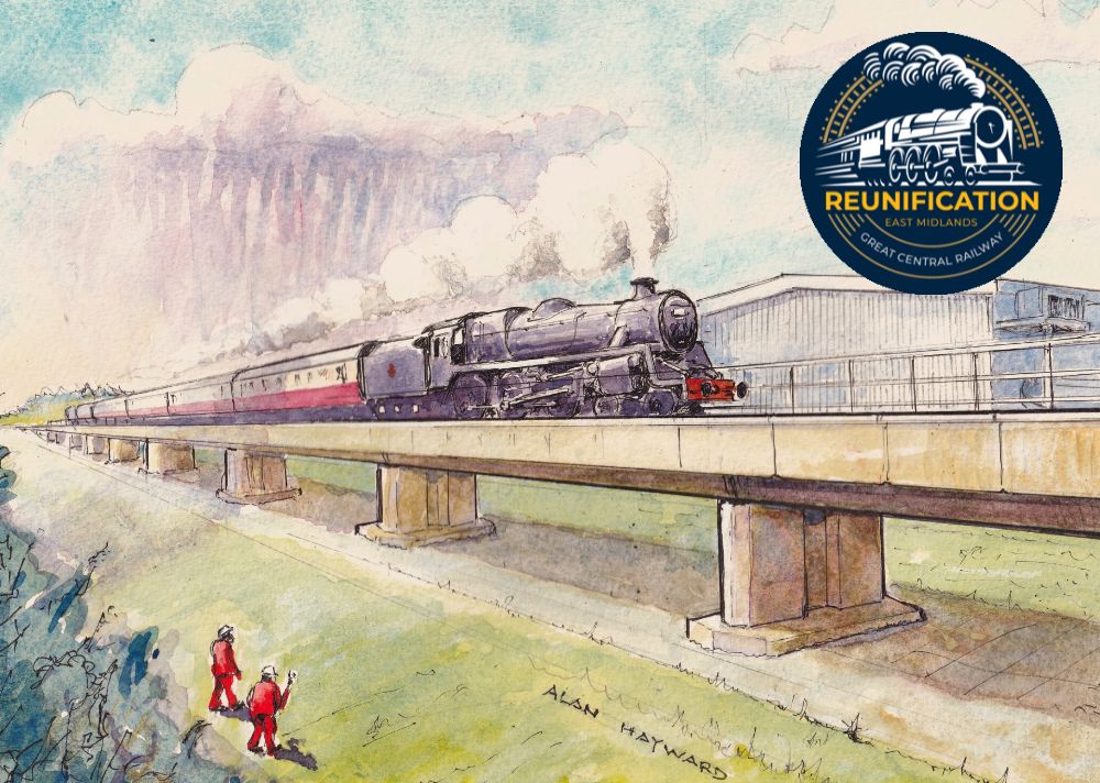 We have a brand new design for the epic Reunification project.

As we get ready to submit our planning application for the work, find out more about the new railway line - and how you can help us get building sooner.

Please see: buff.ly/3W2Cia6 

#GreatCentralRailway