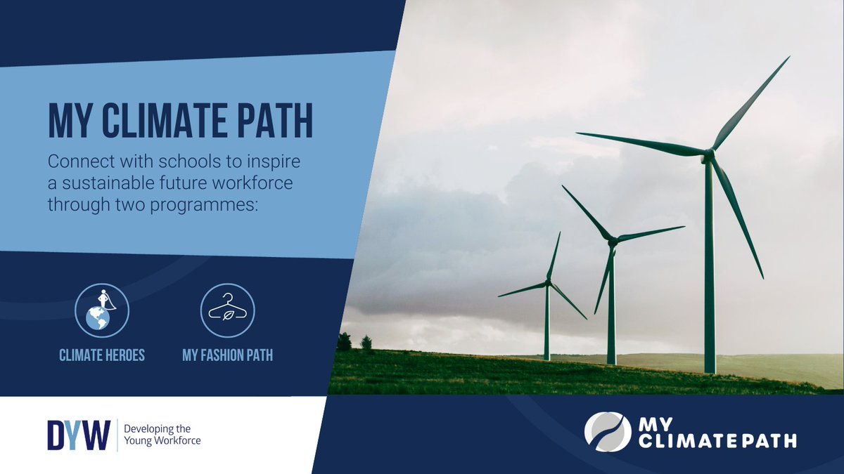 Happy Earth Day! My Climate Path raises awareness future jobs that will drive sustainable economic growth in a circular and net zero economy. Inspire young people to choose sustainable careers and get involved: ow.ly/Aenp50R15Lo #EarthDay #MyClimatePath