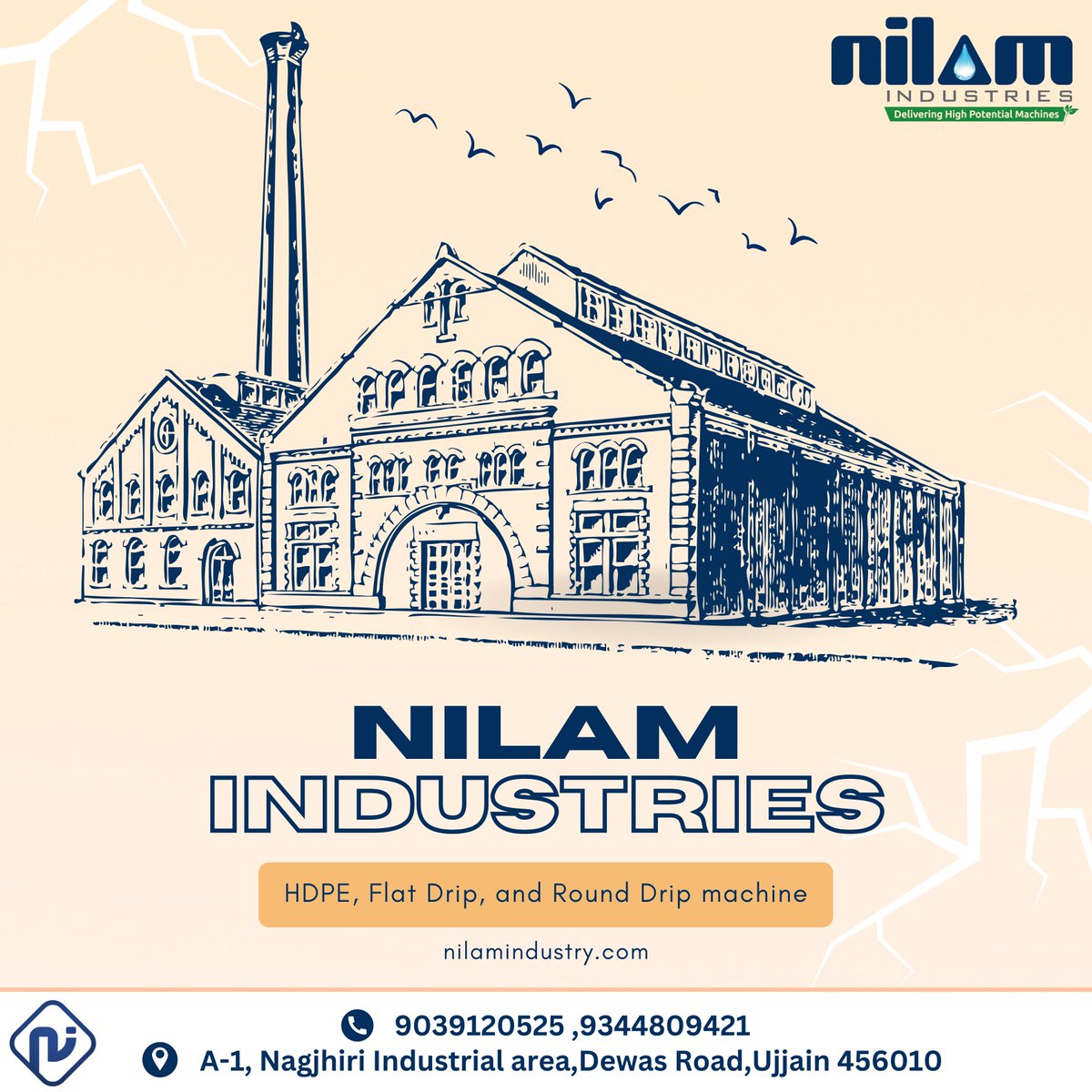 Nilam Industries: Setting the gold standard in agriculture. Experience excellence with our premium round drip, flat drip, and HDPE machines.
#CoolingInnovation#EngineeringExcellence#Metalworking #InnovationInMotion#NilamIndustriesTechInnovation
#SustainabilityNow
#Wellness