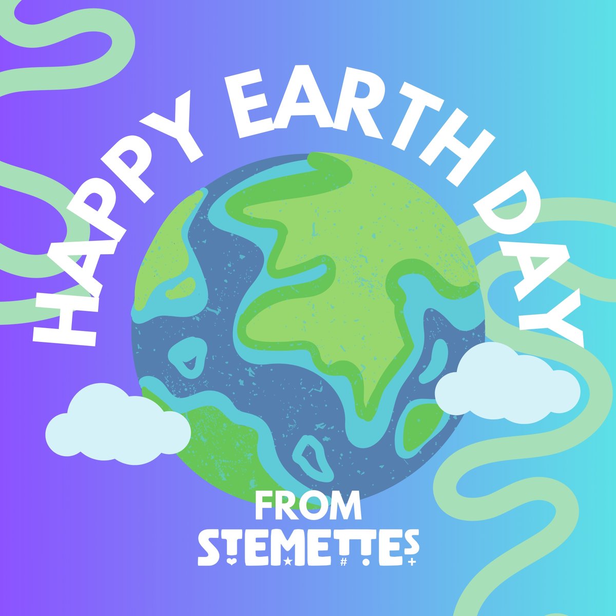 Happy #EarthDay, STEM fam! 🌍🔬 Here at @stemettes, we're all about rolling up our sleeves for a greener future. 🌿💫 Dive into our upcoming events 👉 stemettes.org/events/, designed for young #WomenInSTEM who are leading the charge in the #sustainability revolution! 🚀👩‍🔬