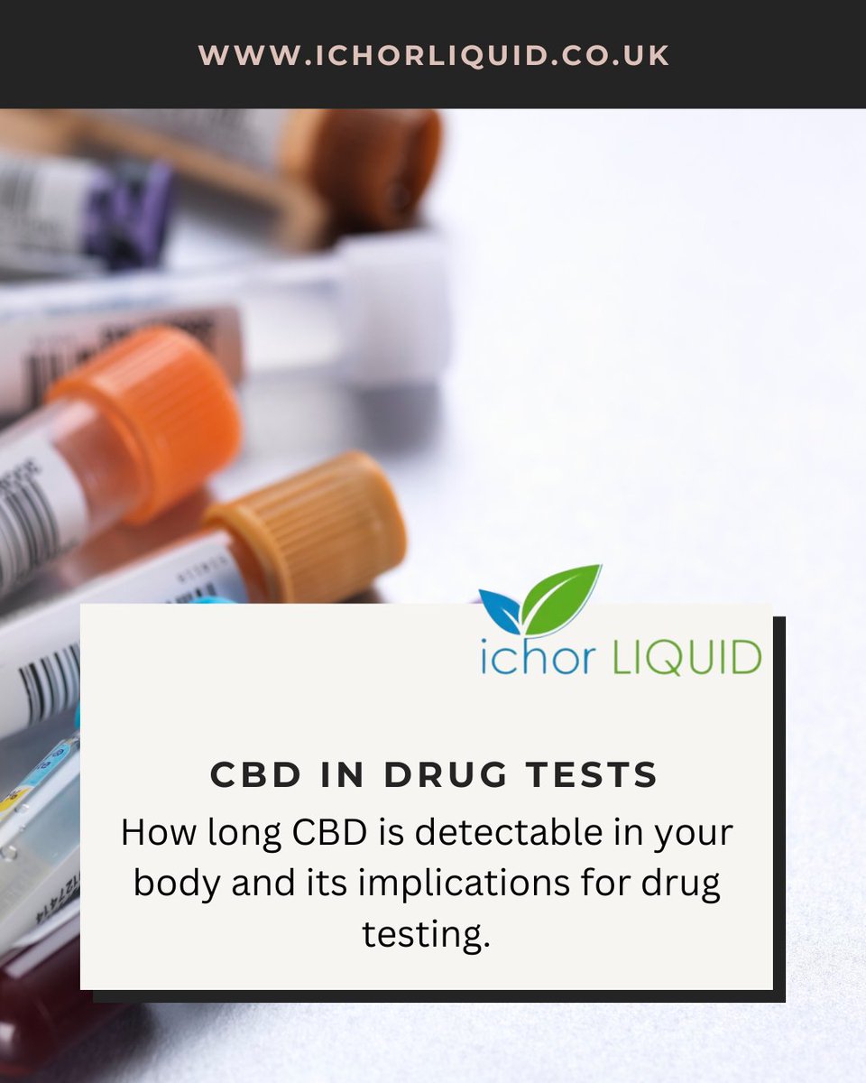 How long does CBD stay in your system? Will it affect your drug test? Find out. 🔍 i.mtr.cool/ogrcgwhfrh #CBDInfo #IsleOfMan