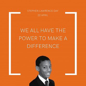 Rest in power, Stephen Lawrence. 31 years.