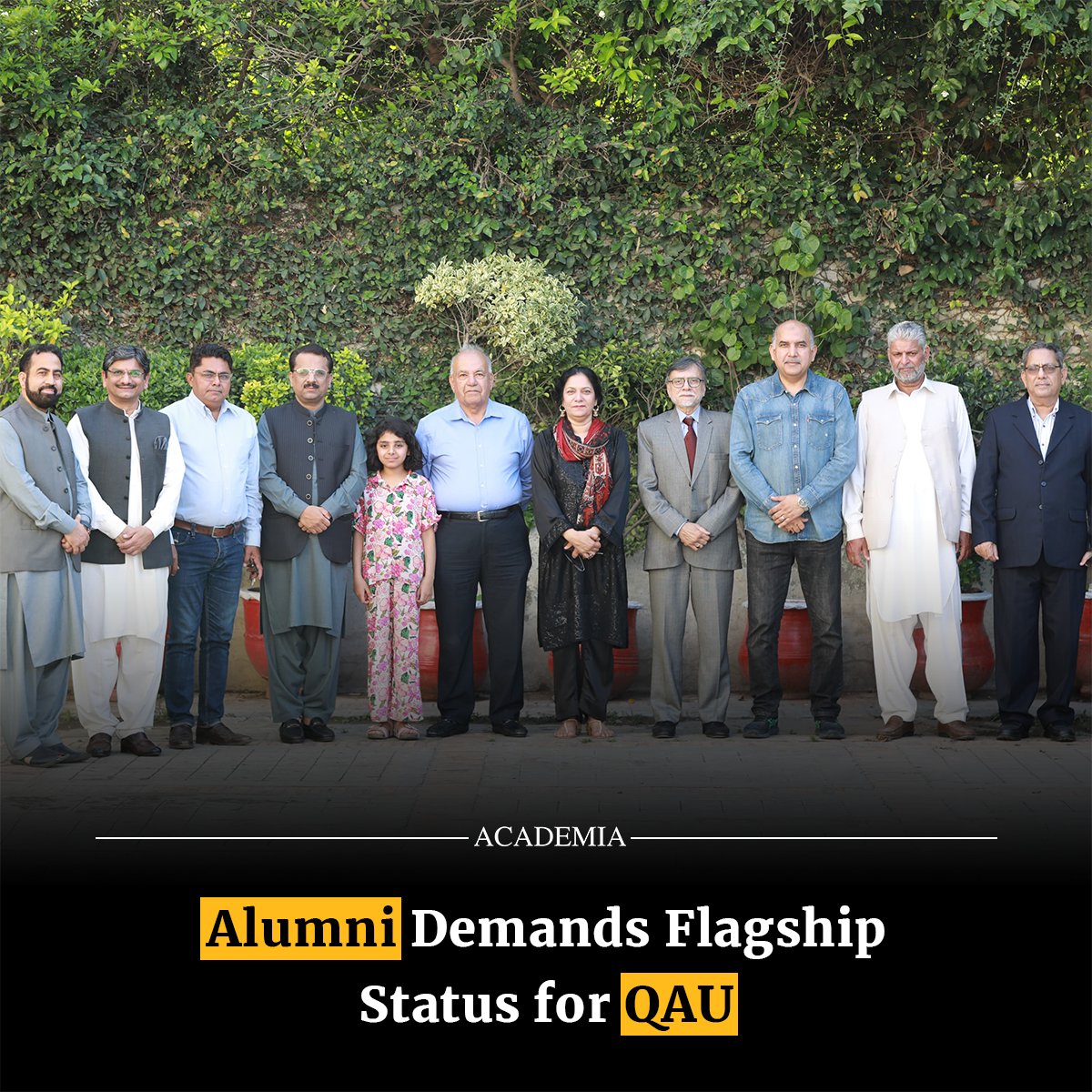 In the wake of Quaid-i-Azam University, Islamabad @QAU_Official’s outstanding #performance in the recent QS World #UniversityRankings, #alumni have come together to urge the federal government to designate the #institution as a “Flagship Institution.” The demand was made during a…