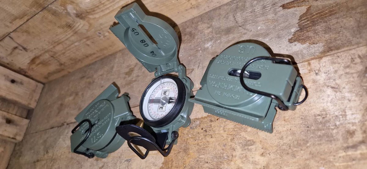 ninaselyna's tweet photo. Report on compasses purchase 🫡 
Thank you for making it possible and supplying our soldiers with the best gear, dear friends! Compasses arrived to the front just on time for the next mission and the guys used it to correct fire on the zero line! ✌️
Please, follow the amazing @Bravo2_Legion 💙💛 Part of the gear from this collection went to their unit.
They also gave me a permission to publish an old video with the usage of exact same compass which has been lost and now replaced with your help 🙏❤️‍🔥