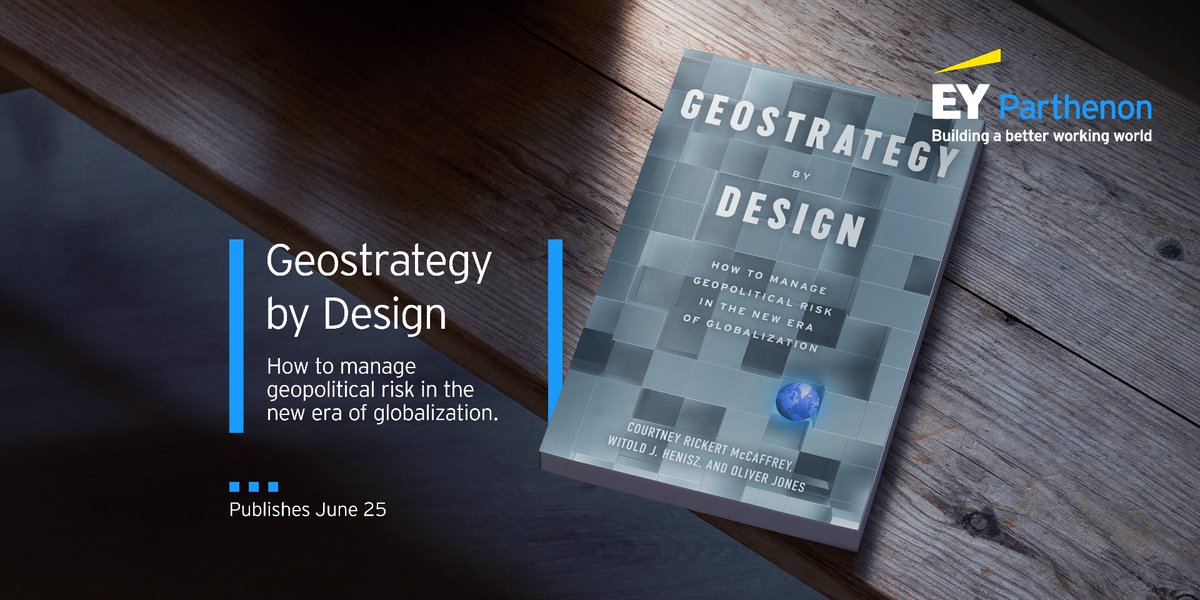 Pre-order #GeostrategybyDesign, authored by Oliver Jones, Courtney Rickert McCaffrey, and Prof. Witold J. Henisz of Wharton, offers a comprehensive guide for C-suite executives to chart a successful course through geopolitical storms. go.ey.com/3UnxSt7 #Geostrategy