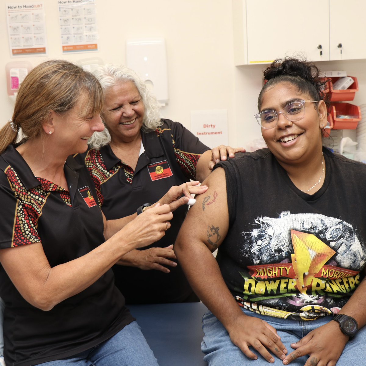 It’s time to get your annual influenza vaccine – it’s one of the best ways to help prevent yourself from becoming seriously unwell 🤒💪🏼💉 act.gov.au/health 📸 Yulcaila getting her influenza vaccine at Winnunga Nimmityjah Aboriginal Health Services