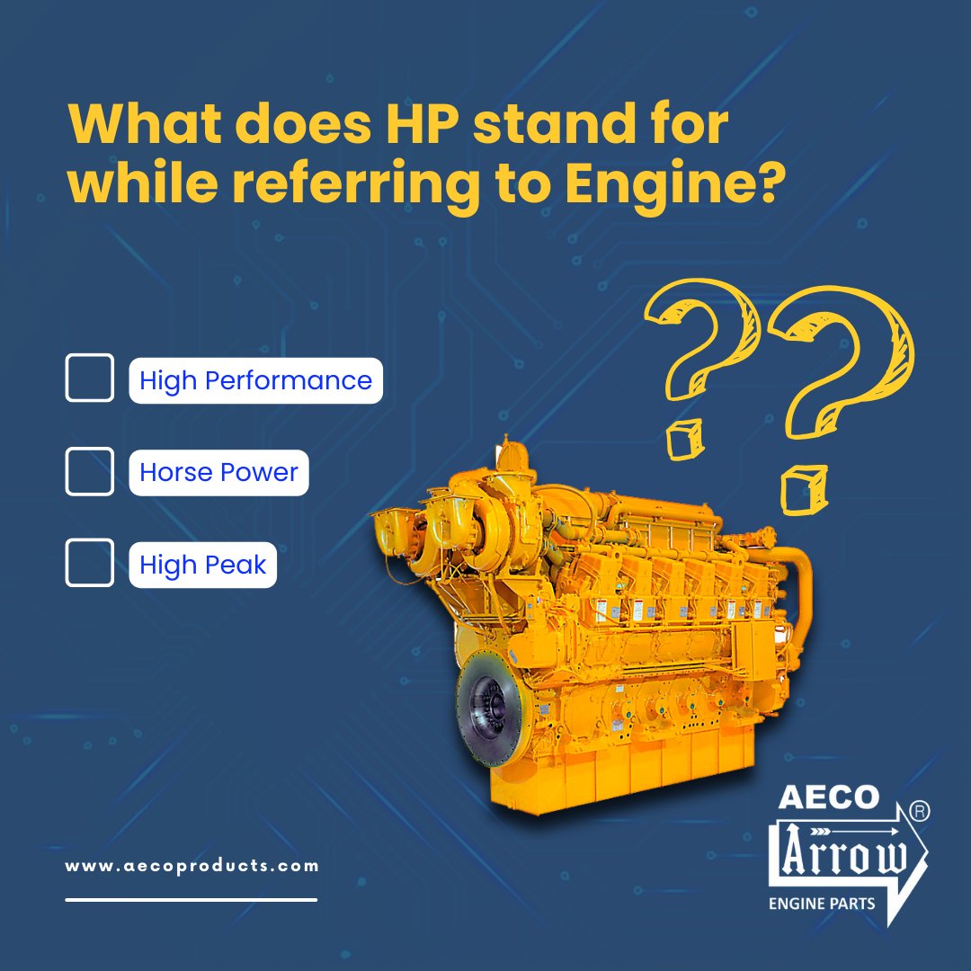 𝐐𝐮𝐢𝐳 𝐓𝐢𝐦𝐞 📢🏆 . What does HP stand for when referring to Engines? . Comment down the right 𝐚𝐧𝐬𝐰𝐞𝐫. . #AECO #ARROWEngineParts #AECOARROW #HighPerformance #HorsePower #HighPeak #EngineParts #DieselEngine #Quiz #Engines #EnginePart #TruckEngine #TractorEngine