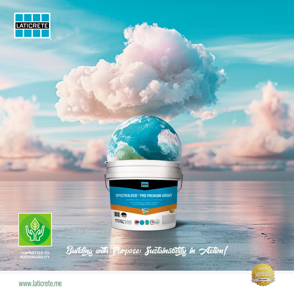 Happy World Earth Day! 🌎

At LATICRETE, sustainability is more than a goal—it's our mission. Our products are crafted with eco-friendly materials and energy-efficient processes, prioritizing the well-being of our planet, partners and customers. #WorldEarthDay  #sustainable