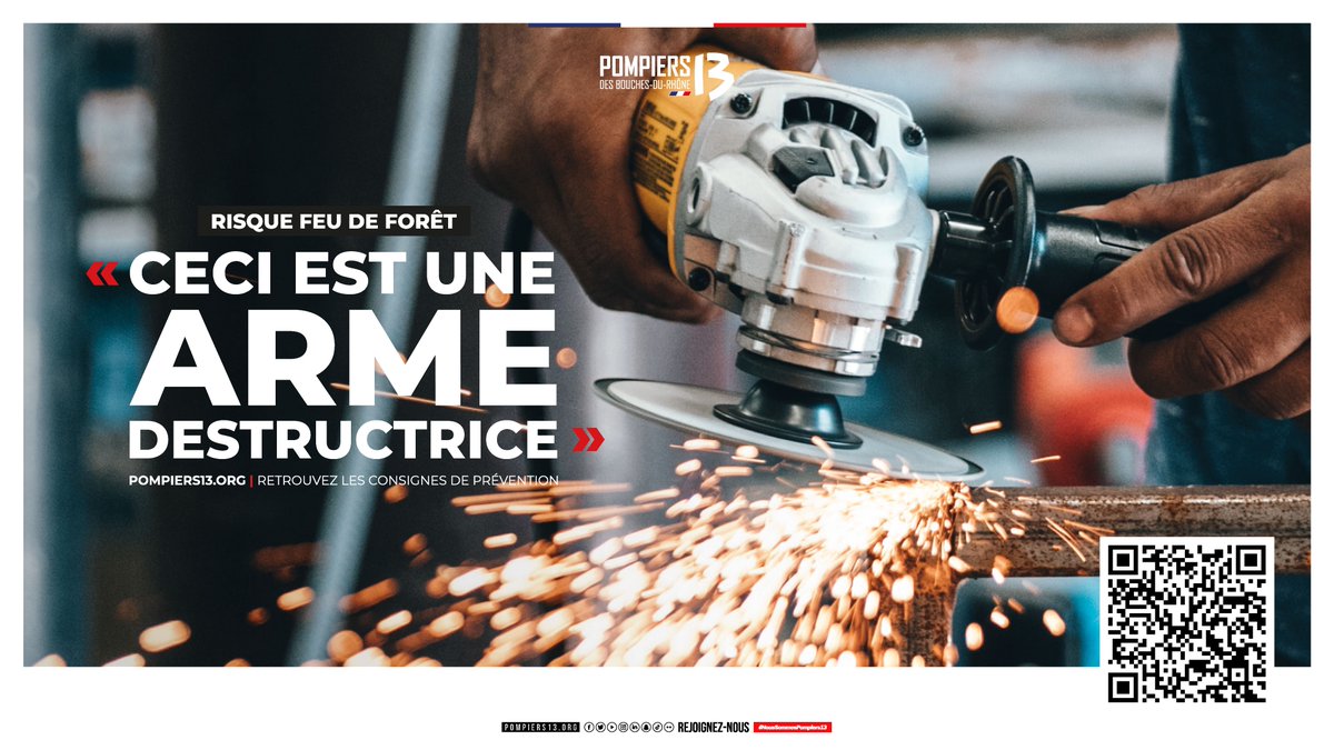 [#Prévention]

C'est parti pour une nouvelle semaine !
Pas la peine de souffler, le mistral le fait pour vous... et à 85 km/h en prime.

On est d'accord, les travaux faisant des étincelles à proximité de la végétation, les barbecues, les feux de camp, ... c'est pour plus tard.