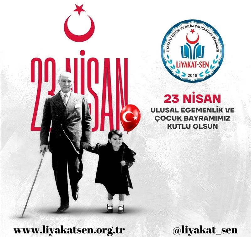 23 Nisan Ulusal Egemenlik ve Çocuk Bayramımız Kutlu Olsun liyakatsen.org.tr/haberler/23-ni…