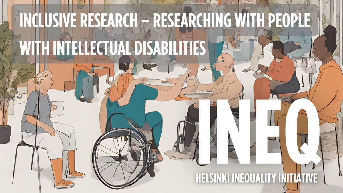 Prof. Jan Walmsley’s #INEQ &amp; #ECQI Keynote is online! The talk explores the origins, developments and challenges of a movement known as #inclusiveresearch through practical examples of inclusive research projects. Watch the video at helsinki.fi/en/ineq-helsin…