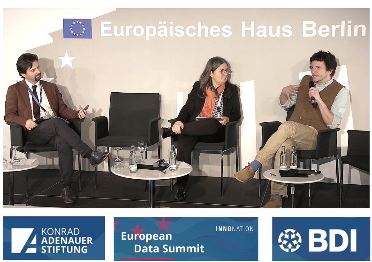 Pleasure to take part in the European Data Summit by <a href="/KASonline/">Adenauer-Stiftung</a> <a href="/PKuzev/">Kuzev</a> in Berlin – really astonishing event. My contribution in a fireside chat with Silke Hossenfelder, Head of the General Department, of the German Federal Cartel Office.
📽️ youtube.com/watch?v=dJKRz1… 4h51 min/2 sec