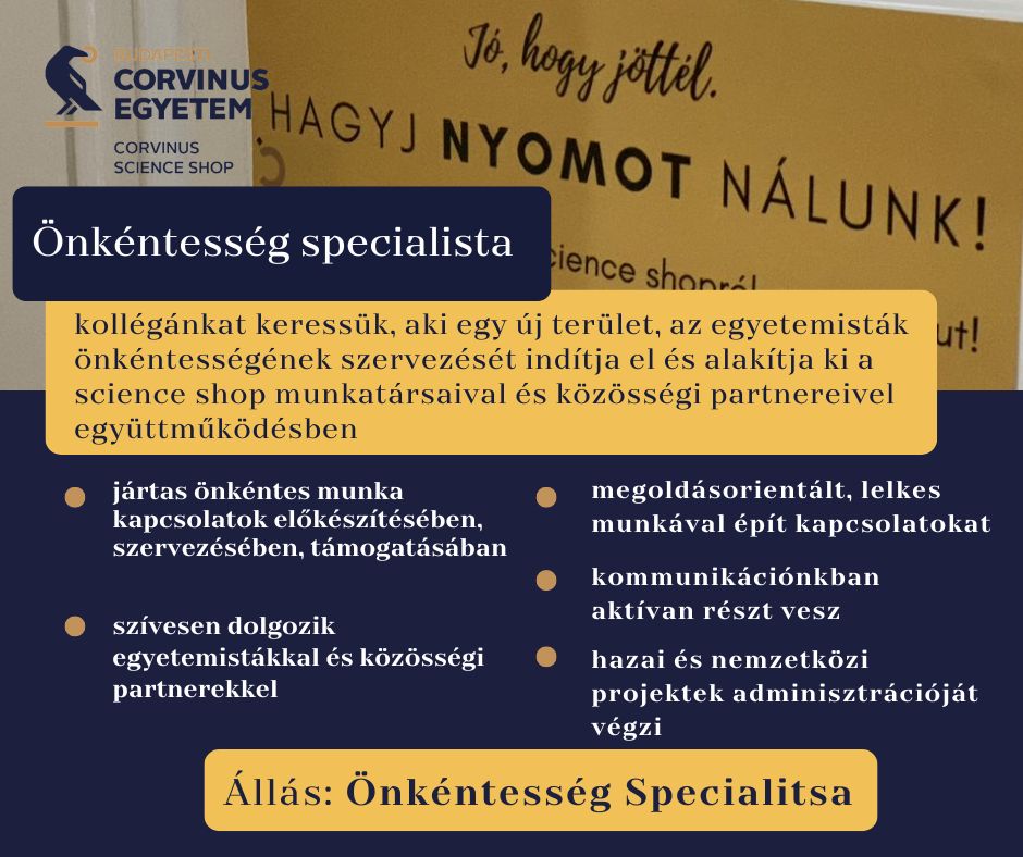 Corvinus Science Shop tweet media