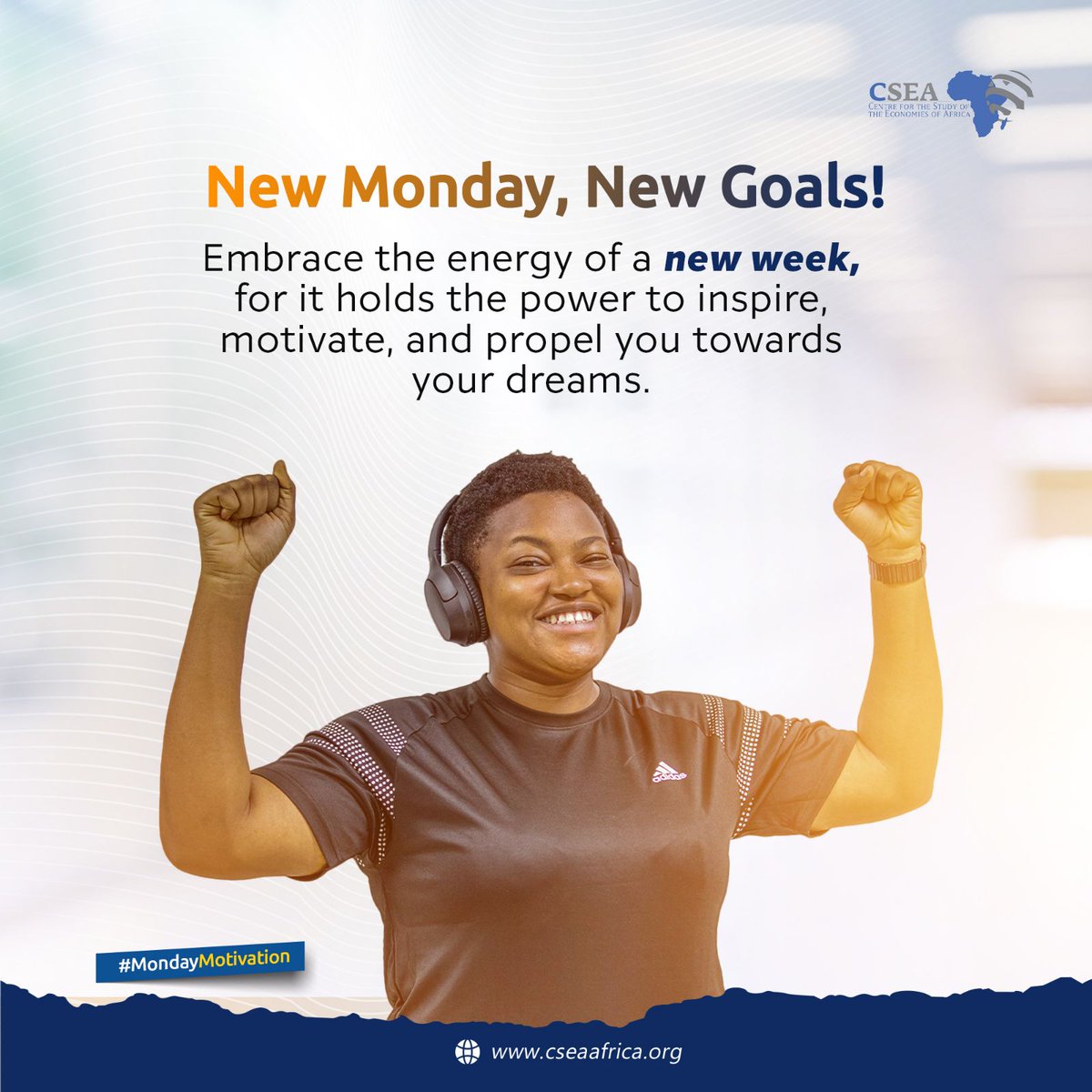 Start your week with a burst of positivity and embrace the energy of new beginnings! #MondayMotivation