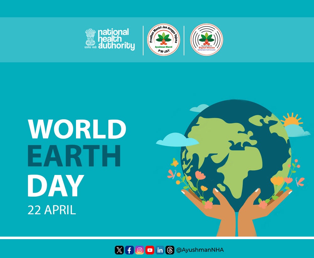 On this #EarthDay2024, let's do our bit to go green & protect our planet with #ABDM digital health solutions. Go paperless with ABHA - Save your health records in your mobile & share digitally with your healthcare provider. ABHA Banao Digital Ho Jao: abha.abdm.gov.in