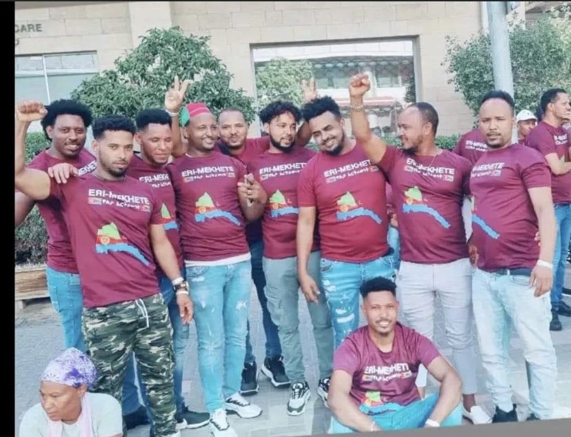 MebrahtomD19516's tweet photo. #4G The dictatorship is not only denying the youth of Eritrea to live in their homeland, #PFDJ but is also putting pressure on them through its Fourth Task and PFDJ agents to prevent them from living in peace in exile.#BlueRevolution #TransnationalRepression @Israel  @IsraelMFA https://t.co/S8DpmEXcb0
