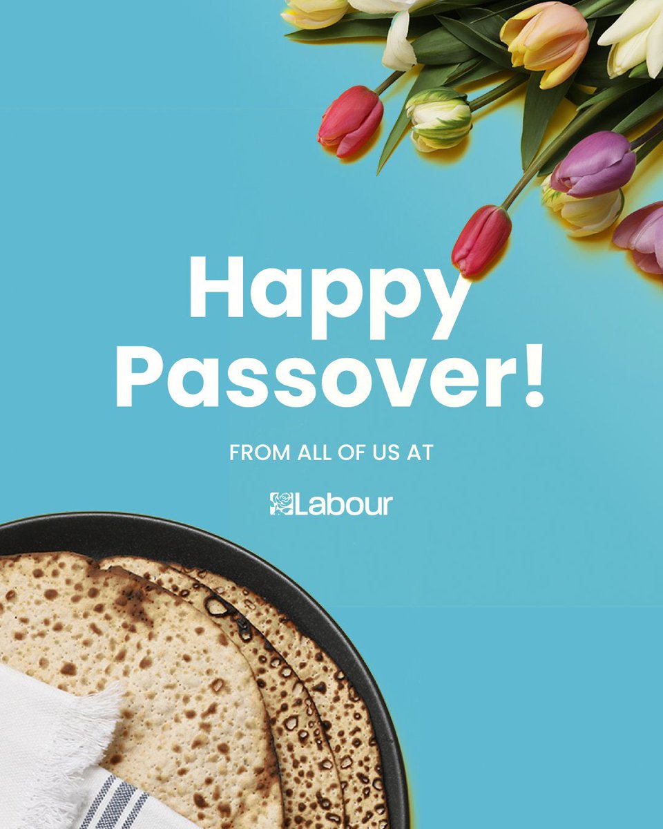 Wishing my Jewish friends & neighbours a Happy Passover. Chag Sameach!