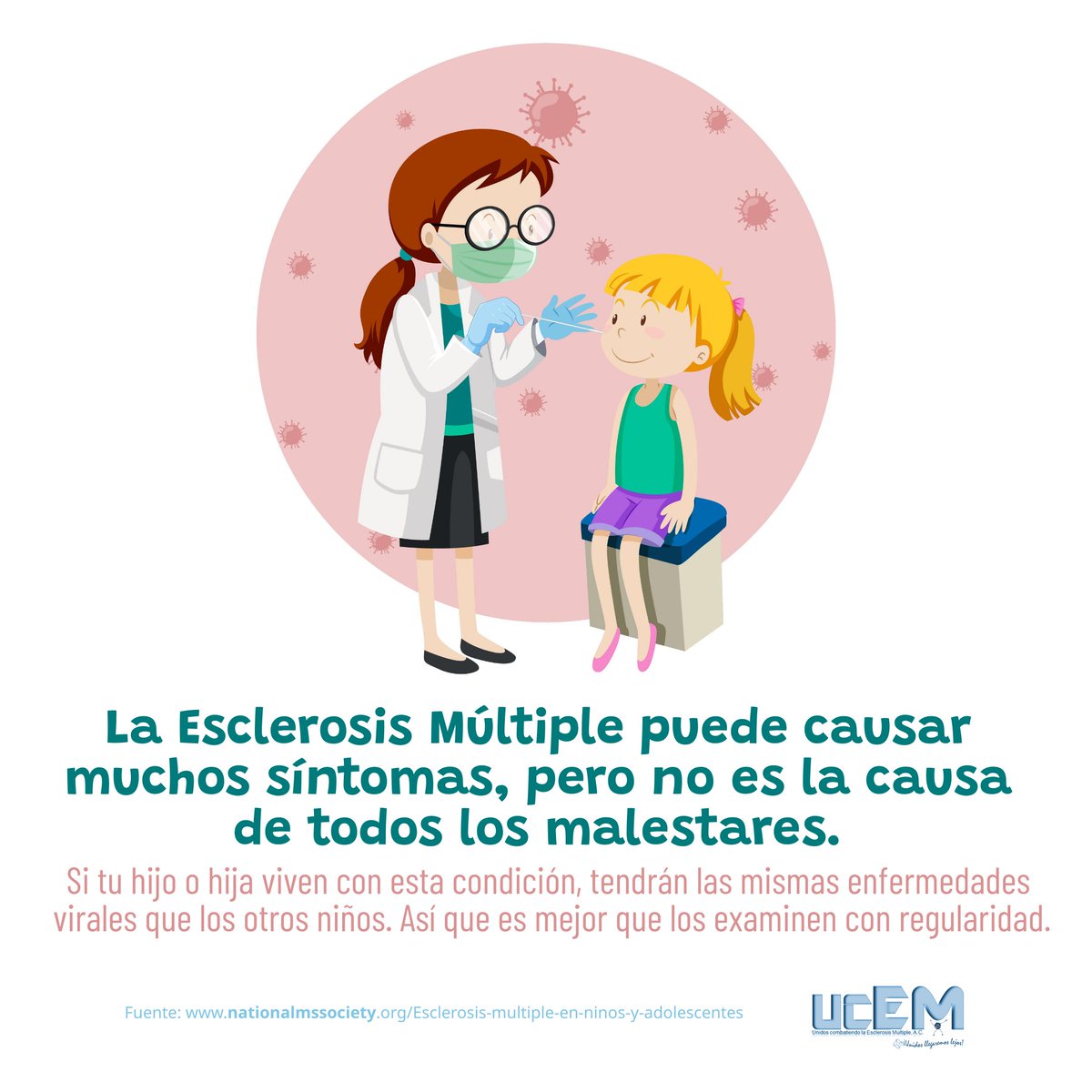 em_ucem's tweet image. La #𝗘𝘀𝗰𝗹𝗲𝗿𝗼𝘀𝗶𝘀𝗠ú𝗹𝘁𝗶𝗽𝗹𝗲 causa muchos síntomas, pero no es la causa de todos los malestares. #conectEMos