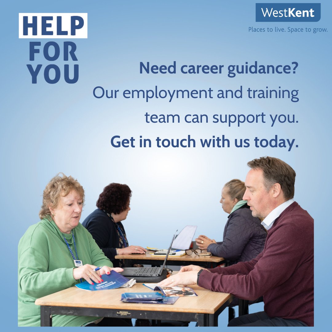 🚀 Need career guidance? Our employment and training team can support you. 🌟 From setting goals to achieving them, we offer support tailored to your needs. 🔍 Find out more: westkent.org/help-for-resid… #Helpforyou