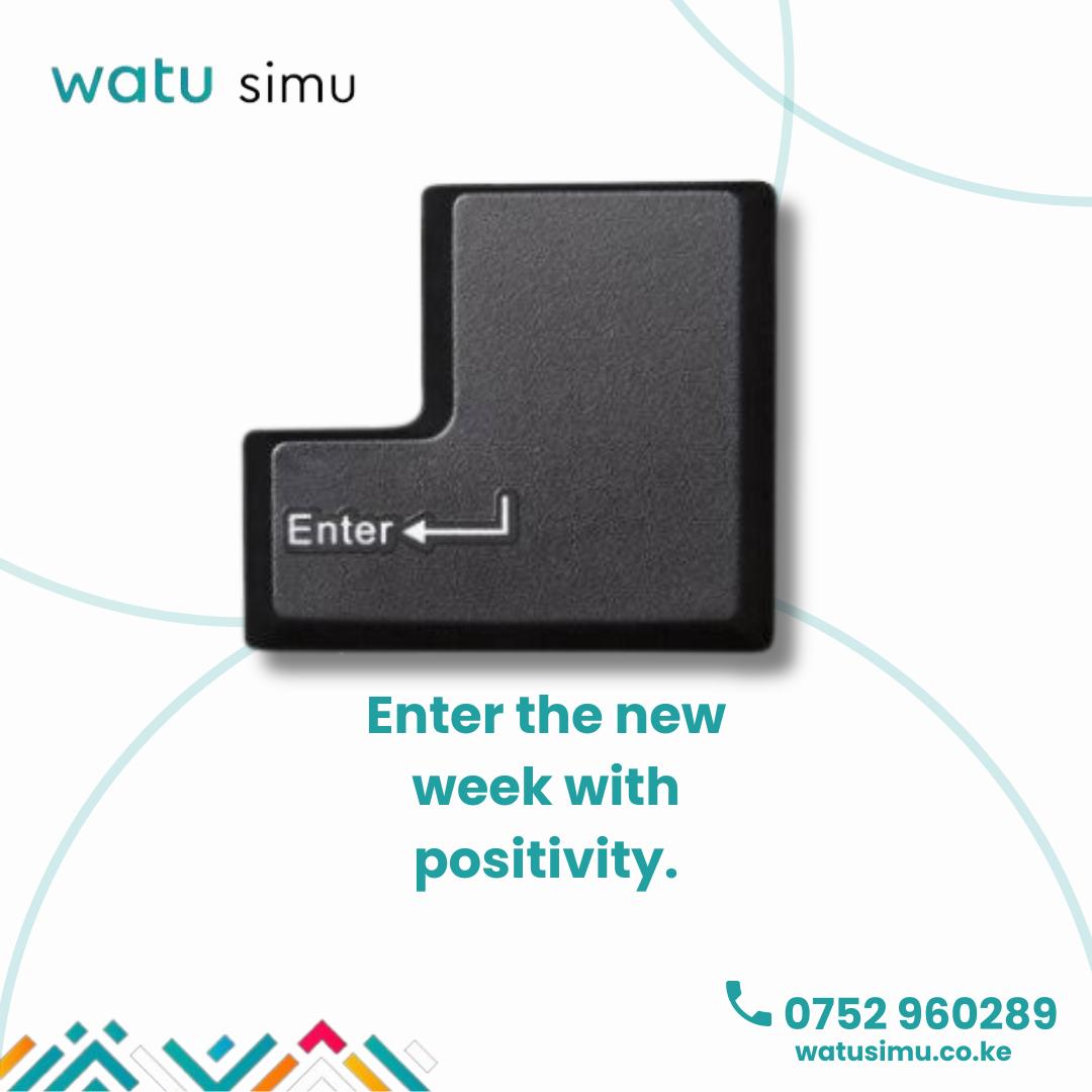 No room for negativity, align your priorities and stay positive all day every day.

#WatuSimu #SamsungGalaxy #NewEnergy #ConnectingPeople