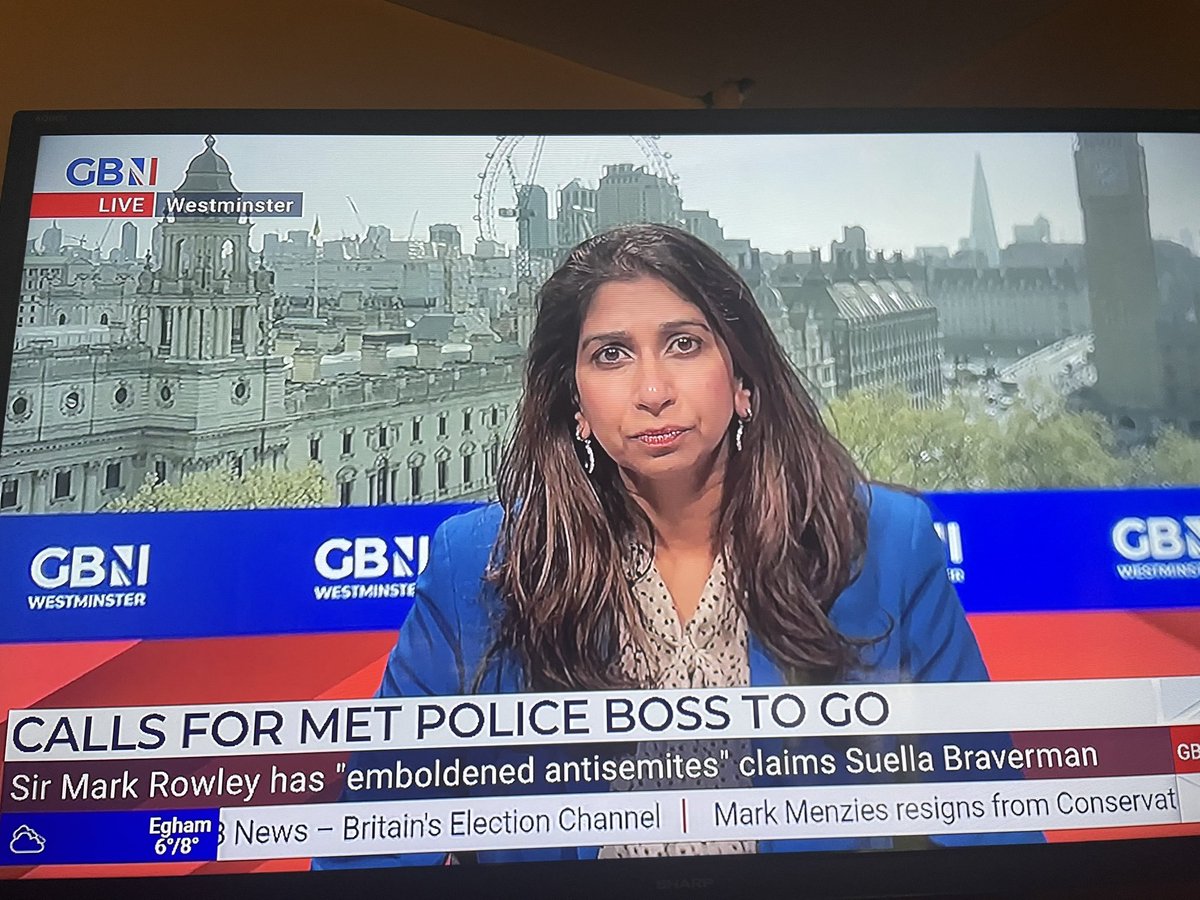 Suella superb on GB News this morning absolutely superb!! Why isn’t this woman running the Country! 🤷‍♂️@GBNEWS @SuellaBraverman