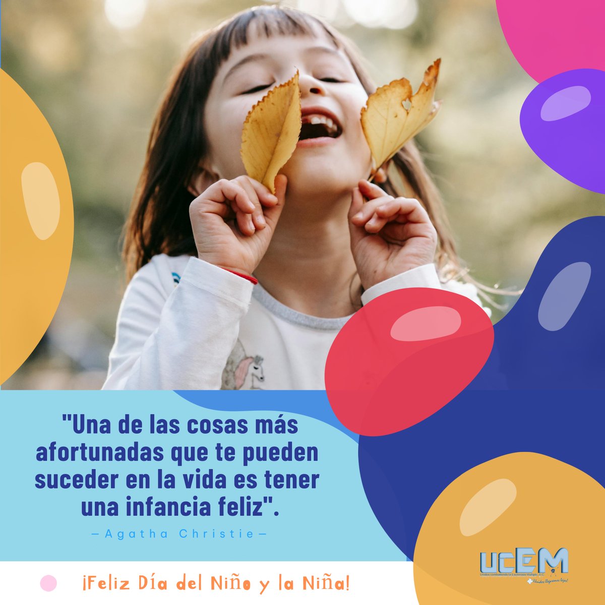 em_ucem's tweet image. ¿Eres así de afortunado? Ojalá que sí. ¡Feliz Día del Niño y la Niña! #conectEMos