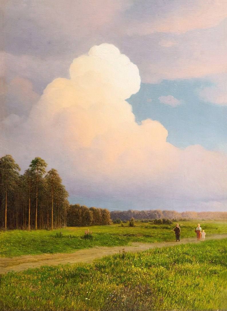 Gabriel Pavlovich Kondratenko - 'Rural landscape'