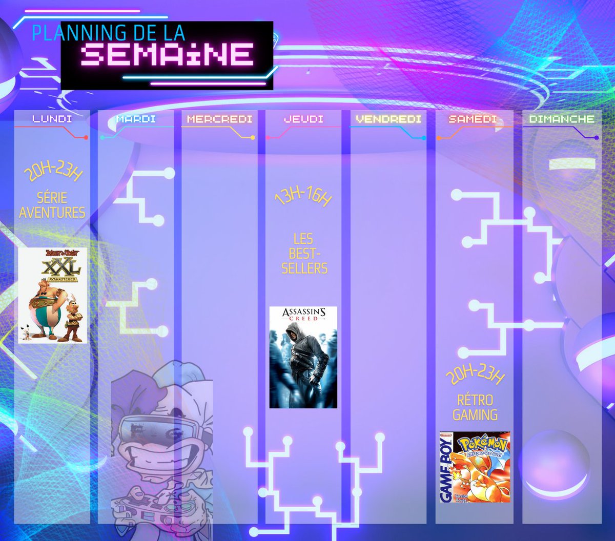 On est Lundi ? Donc nouvelle semaine de stream !

Rendez-vous dès ce soir sur Twitch !

twitch.tv/drfougame