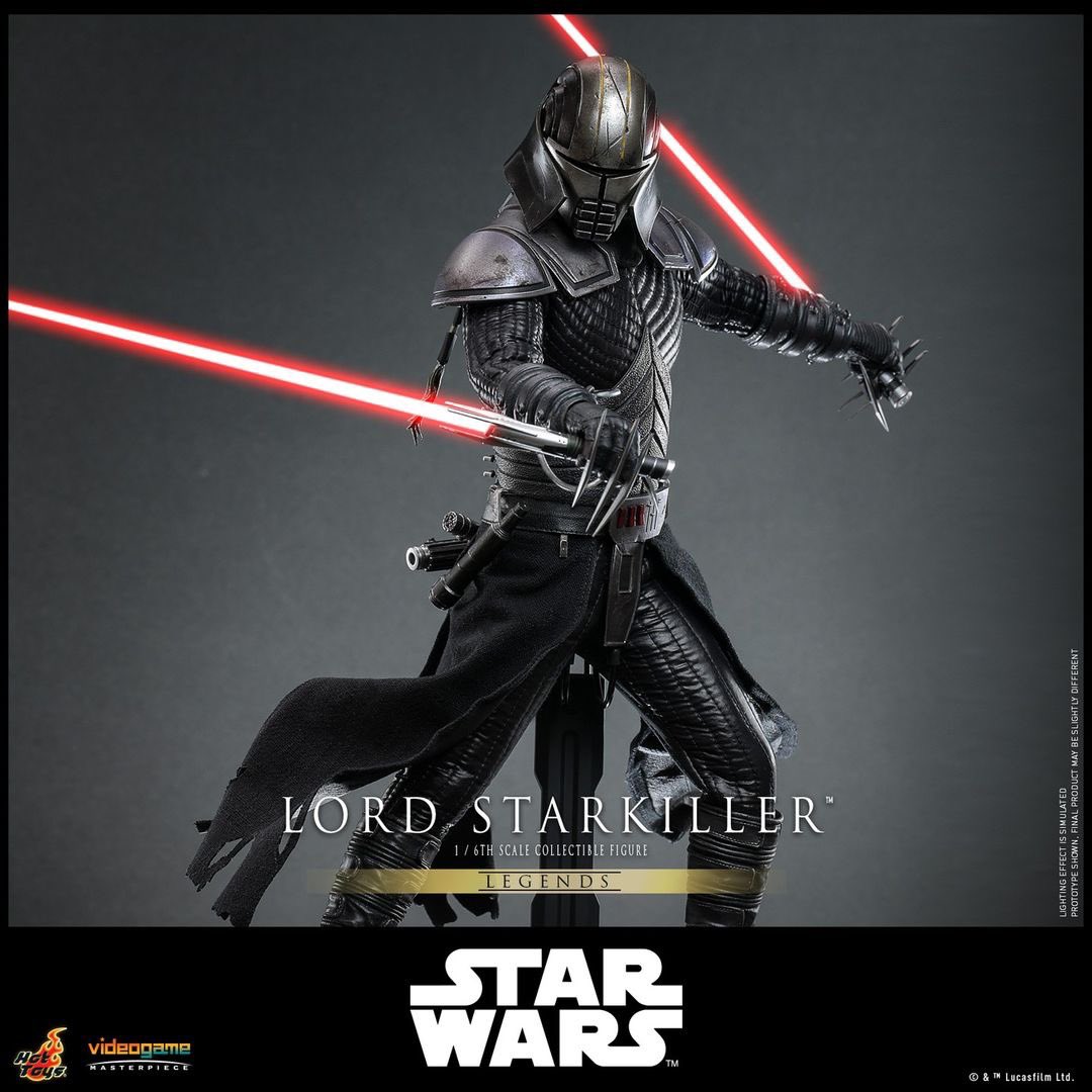 Hot Toys reveals 1:6 scale Lord Starkiller #hottoys #starwars #starwarslegends #sixthscale #darkside #sith #starkiller #theforceunleashed