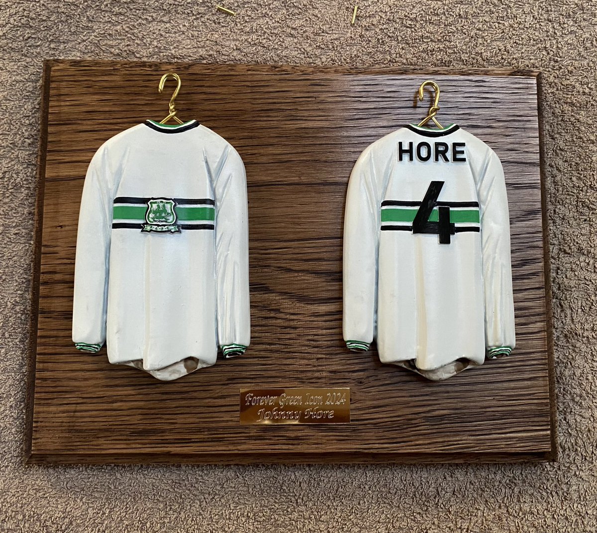 Love This …. Retro @Argyle for @ArgyleLegends #JohnnyHore 🤍💚🖤 @PAFCfan321 This is indeed the Home Kit 👌🏽😉 Outstanding work …. 🫶🏼