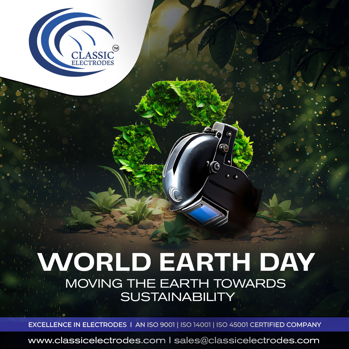 The future is in our hands. Let’s take responsibility and make this world a better place to live, laugh and connect.

#WorldEarthDay #EarthDay #EarthDay2024 #Classicelectrodes #Steelstructures #steelfabrication