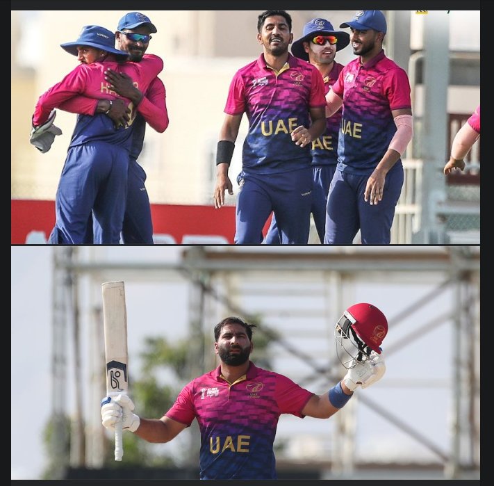 #ACCMensPremierCup (12-21 Apr, Oman) 🏏 #UAE 🇦🇪 beat #Oman 🇴🇲 to qualify for 2025 #AsiaCup Player of the Tournament - #MuhammadWaseem (UAE, 269 Runs & 1 Wicket) 👏 #HongKong 🇭🇰 beat #Nepal 🇳🇵 to finish 3rd #UAECricket #UnitedArabEmirates #OmanCricket #ACC #AsianCricket