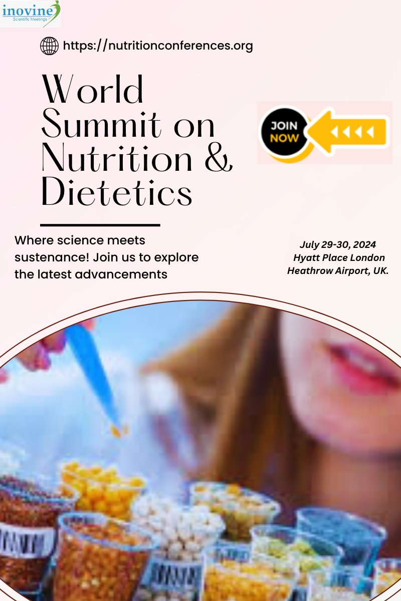 Secure Your Spot Now! nutritionconferences.org 

#nutritionanddietetics #nutritionist #dietitian #researchers #wsnd2024 #conference2024 #CallForAbstracts