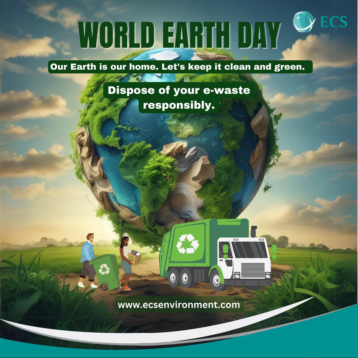 🌍 Let's celebrate World Earth Day by taking action! ♻️ Dispose of e-waste responsibly and recycle with #ECS to contribute to a cleaner, greener future for our planet. Together, let's make every day Earth Day!

#WorldEarthDay #RecycleResponsibly #ewaste #reuse #recycle #repairs