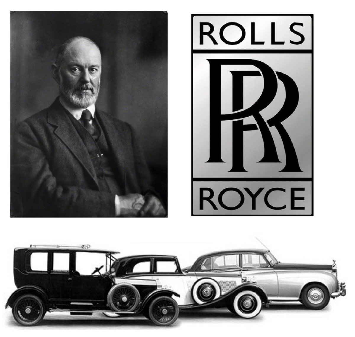 Il #22aprile 1933 moriva #HenryRoyce. Imprenditore noto per aver fondato nel 1906, con #CharlesRolls, la #RollsRoyce. Rimase una società separata che produsse gru fino al 1932, quando fu acquistata da Herbert Morris. Nell'abbazia di Westminster c'è una vetrata a lui dedicata.