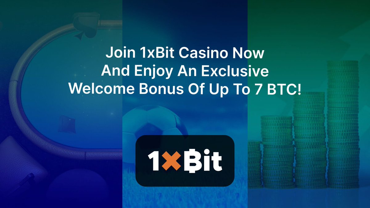 🎁1xBit Promotions and Bonuses
💰 Welcome Bonus On First Deposit up to 7 BTC
🌟 Bonus Points Reward System
🏆 Weekly Games & Tournament
📢 1xbit Promo code   👇👇👇👇👇
btcpromos.com/1xbit/
#casinobonus #1xbit #CryptoCasino