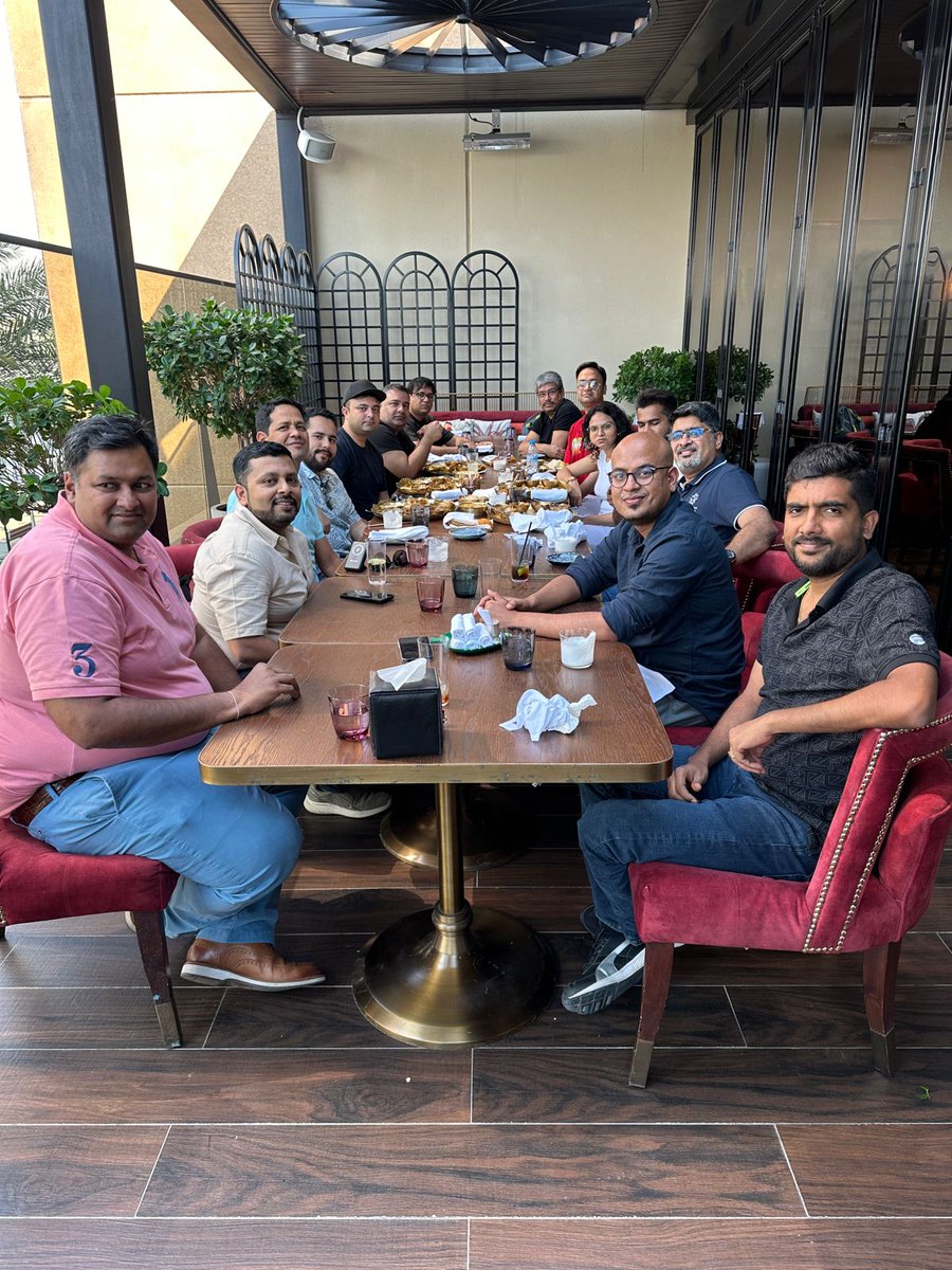 FoundershipHQ's tweet photo. It’s a wrap!!!

Token2049 Dubai ends on a high note! 
We closed with lunch with our Founders.
Watch out for our Founders who are building mission-driven Web3 products. https://t.co/bqihrfrQsE
