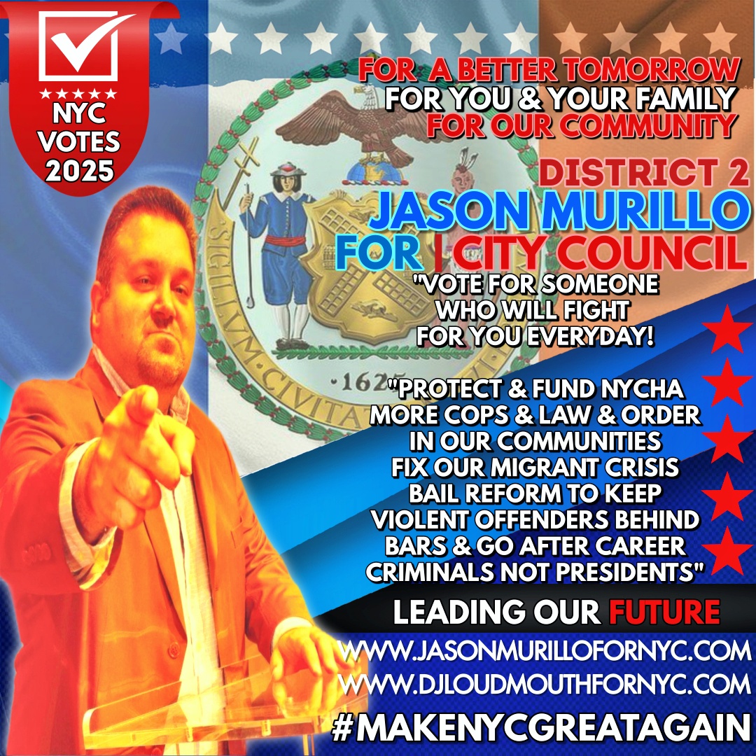 That's exactly what I'm going to do #LawAndOrder #district2 #citycouncil in #NYC jasonmurillofornyc.com