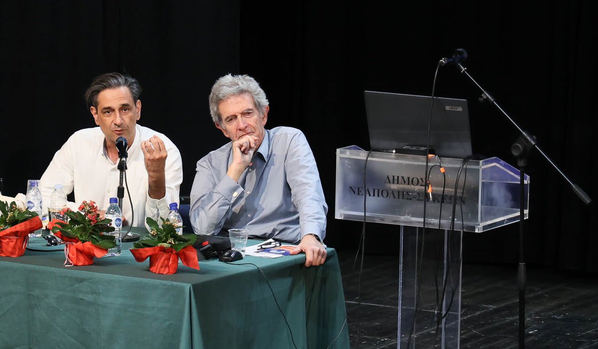 Από τις διαλέξεις που είχαμε μαζί με τον @nicolasmoussiopoulos  στο Λαϊκό Επιμορφωτικό Πανεπιστήμιο του Δήμου Νεάπολης-Συκεών για τις Προϋποθέσεις Για Να Γίνει Η Κυκλική Οικονομία Αντίδοτο Στην Κλιματική Κρίση 

#Zarotiadis