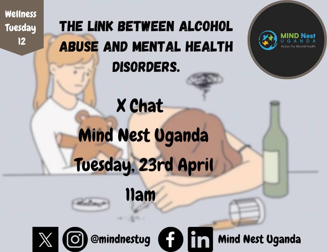 The link between alcohol #abuse and #mentalhealth #disorders Here’s the summary; Spirits rise, #mentalhealth shifts! @mindnestug @Lukayi_Chosen