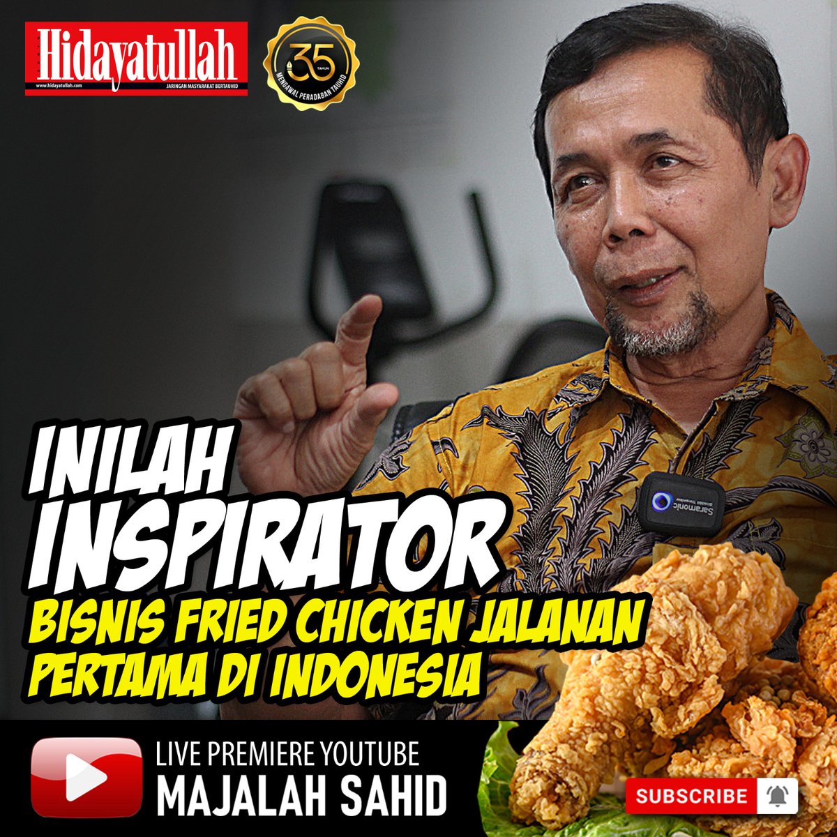 Inspirator Bisnis Fried Chicken Jalanan Pertama di Indonesia | Selengkapnya 👇
youtube.com/watch?v=NLer3O…
-
Keputusan MK | Menolak | Mahkamah Konstitusi | Patung Kuda | Arief Hidayat | Cak Imin | 
#ريال_مدريد_برشلونه 
#الكلاسيكو
#LISA𓃠  #LILIES𓆸 #สแน็กอัจฉรีย์