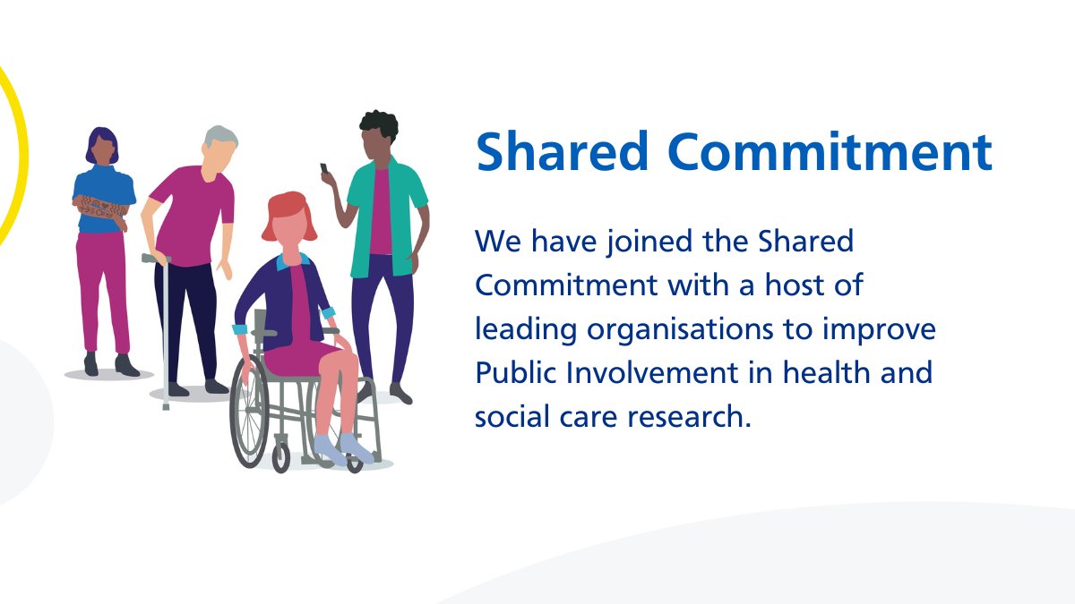 We're excited to join other health and social care research organisations in signing up to the #SharedCommitment to #PublicInvolvement. Read more about it here: intppinetwork.wixsite.com/ippin/about/sh…